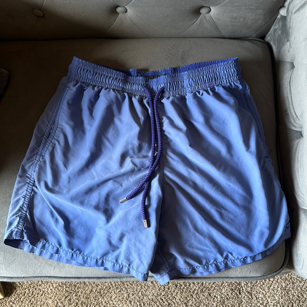 Large Blue Vilebrequin Swim Trunks